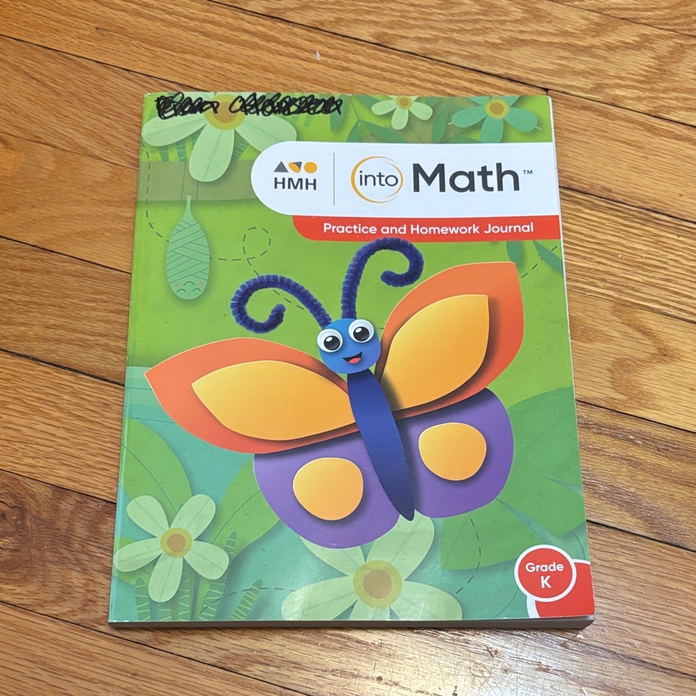 HMH Math Kindergarten Workbook